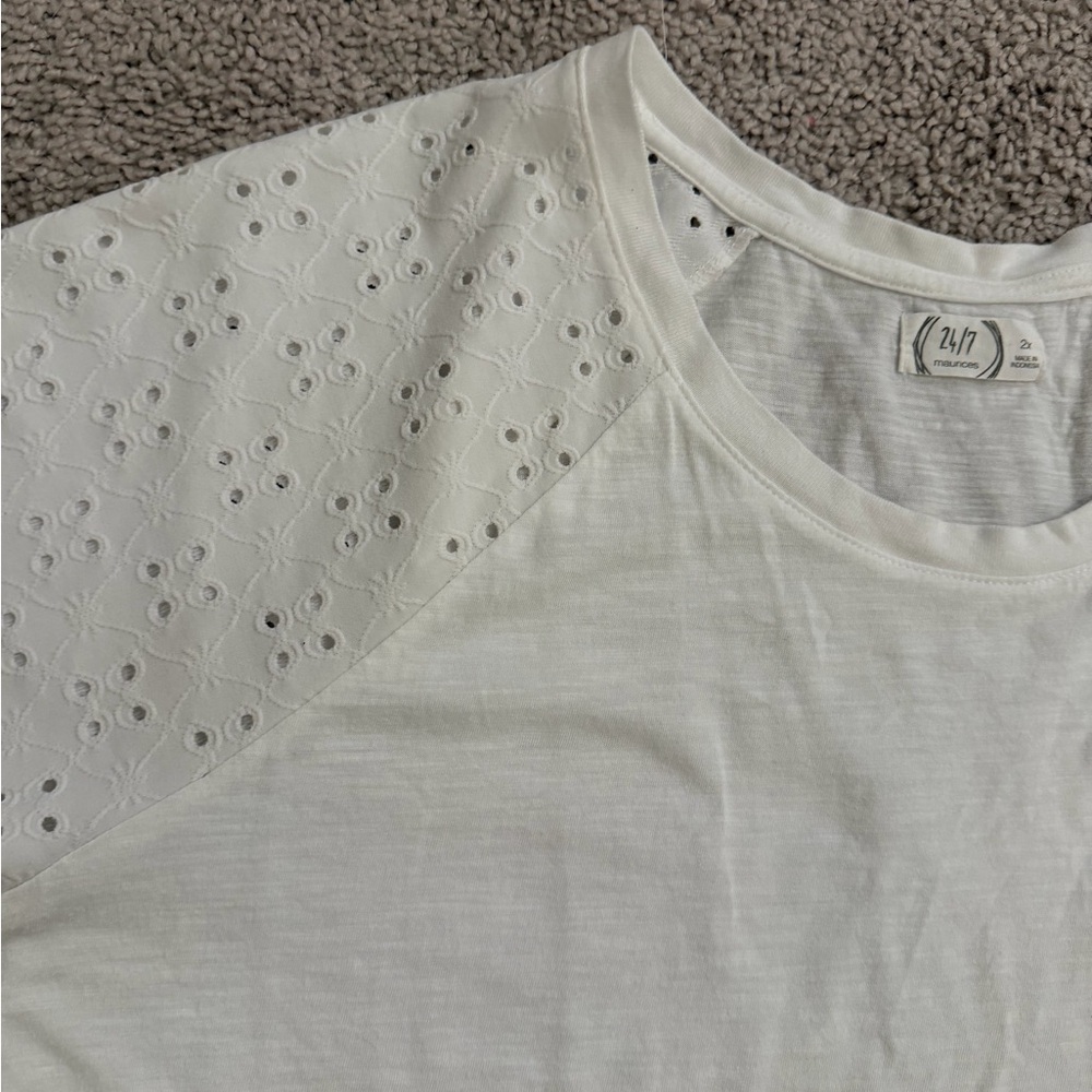Maurice’s 24/7 Lace Tops. Women’s 2XL - Picture 3 of 4